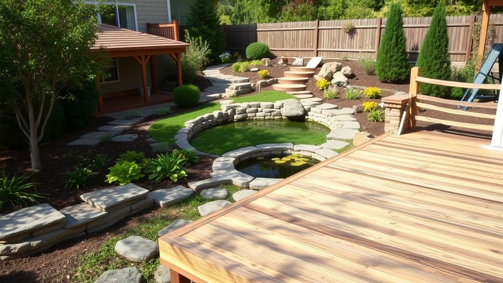 Fundament, pflanzen und beleuchtung: dein garten leicht gemacht