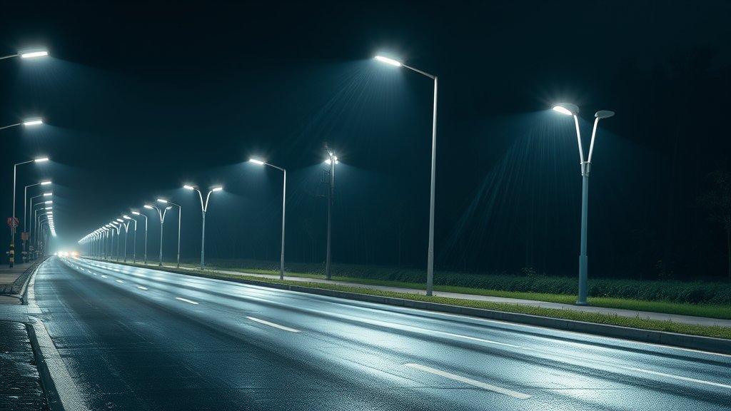Vorteile der led-straßenbeleuchtung: energie, umwelt, sicherheit